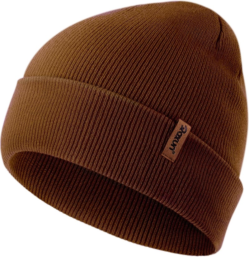 ROXUN Beanie for Men/Women Winter Hat Knit Cuffed Soft Warm Unisex Skull Stocking Cap - Image 1